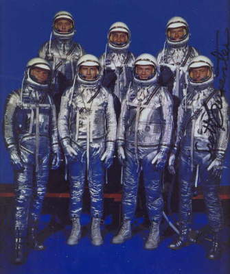 The Mercury 7 Astronauts, Signed by Scott Carpenter