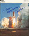 Space Shuttle Astronauts and Cosmonaut Autographs