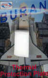 A piece of Thermal Protection Tile made for use on the Buran Orbiter
